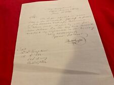 1388 INDIAN SUPPLIES SHIPMENT LETTER GENERAL TH CRAWFORD 1841 OFF INDIAN AFFAIRS picture