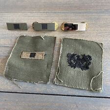 Lot of Original Vintage WW2 US Army Warrant Officer Patches and Pins  (W5) picture