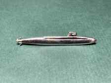 Vintage General Dynamics Submarine Pin in silver tone picture