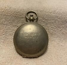 WWI US Army Engineer Pocket Compass Taylor USANITE Dated 1918 EMPTY CASE picture
