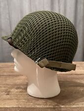 Original WW2 US M1 Helmet~Westinghouse Liner~RSSB picture