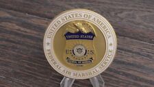Federal Air Marshal FAM FAMs White/ Gold Challenge Coin picture