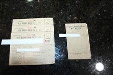 Vintage Ca. 1942 War Ration Books #3 With Stamps & Soldiers Pay Record picture