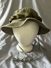 NEW 7 OLIVE GREEN US MILITARY HOT WEATHER SUN HAT TYPE II MIL-SPEC-H-43577 picture