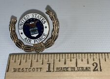 US Air Force Shield Wings Lapel Pin Pinback picture