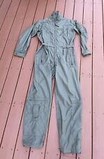Coveralls Flyers Summer Fire Resistant Jump Suit Mens 44L Sage Green US Military picture