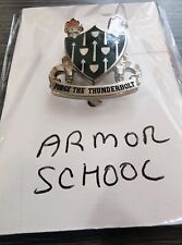 U.S. Army unit insignia pin Armor School picture