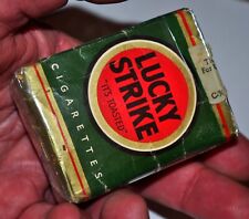 ww2 LUCKY STRIKE Cigarette PACK 1940's 