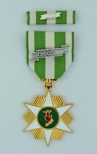 Vietnam War Campaign Medal & Ribbon Bar - Regulation Full Size - USA Made VCM picture