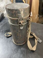 original ww2 german gas mask canister picture