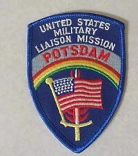 UNITED STATES MILITARY LIAISON MISSION POTSDAM USMLM PATCH RARE VINTAGE picture