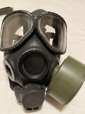 Genuine USGI Military M40 Gas Mask Size Med/L. With Bag & Dark Lenses W/ Filter picture