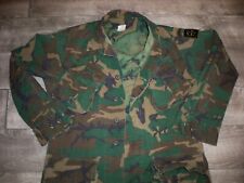 Vietnam Era Rip-Stop US Army Uniform Camouflage Camo Jacket Small Reg Mens Vtg picture