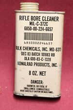 Military Excellent Rifle / Gun Bore Cleaner 8 oz. Can by Konalrad  -Hunting Guns picture