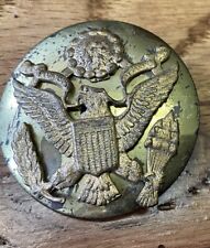 Vintage 1940s World War Two Army Air Force Eagle Insignia Pin picture