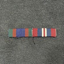 WW2 Canada Ribbon Bar: 39-45 War And Defense Medal picture