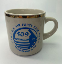 United States Air Force Mug Whiteman Base A.F.B 1997 509 Follow 12oz Rare B52 picture