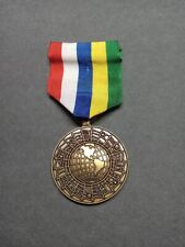 Vintage Us Army Ww2 Era Inter American Defense Board Medal picture