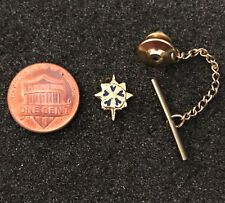 Tiny US Army Intelligence Officer Tie Tack Pin picture
