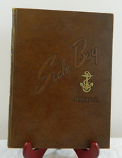 US Navy Side Boy Yearbook WW2 June 1944 Midshipmen Naval Reserve ID Photo Sailor picture