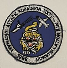 RARE USN Vietnam War 1966 Theater Made Attack Squadron 65 Constellation Patch picture