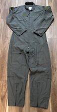 Military 44R Flight Suit Coveralls Flyers Green CWU 27/P Overalls Nomex picture