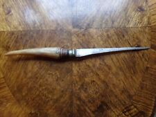 Early Relic Wicked Knife Antler Handle No Scabbard picture