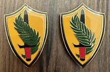 U.S. Army Element Central Command Combat Identification Badge Pin Lot Of 2 picture
