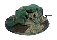 US Military Tru-Spec Boonie Sun Hat BDU Woodland size 7 1/4