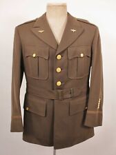 Men's WWII 1940s US Army 6th Air Force Officer's Tunic Uniform Jacket Sz S WW2 picture