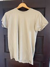 ARMY ISSUE DESERT TAN SAND ACU UNIFORM T-SHIRTS UNDERSHIRT LARGE picture