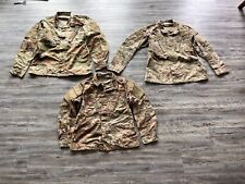 Lot 3 Army OCP Multicam Camo Shirt Blouse Small & Medium Military Combat BDU picture