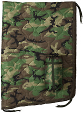 USGI Military Style All Weather Poncho Liner / Woobie Blanket in Woodland Camo picture