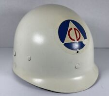 WW2 Era Westinghouse M-1 Helmet Liner Civil Defense Painted  picture