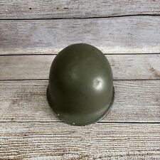 RARE VINTAGE METAL ARMY MILITARY HELMET WITH LINER picture