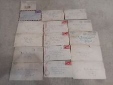 Ww2 U.S letters Lot (All From The Same Soldier) picture