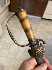 17th Early 18th Century Super English Hunting Sword Super Shell Guard And Engrav picture