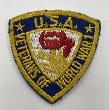 Vintage Veterans Of World War I U.S.A Patch.Unused picture