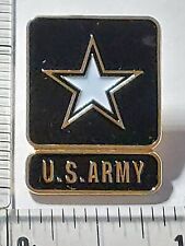 US Army White Star Lapel Pin (052723) picture