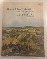 HUMAN INTEREST STORIES of the THREE DAYS' BATTLES at GETTYSBURG w/ pictures 1927 picture