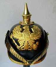 German pickelhaube Leather Prussian Armor Armour knight , Maximus spike helmet picture