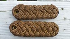 US OFFICERS GOLD BULLION DRESS SHOULDER KNOTS QUALITY MCLILLEY picture