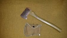 Original Model 1910 Intrenching Axe WW2 1944 U.S Army Plumb Military Hatchet picture