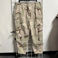 MILITARY ISSUED OIF DCU DESERT TROUSERS X LARGE REGULAR HOT WEATHER picture