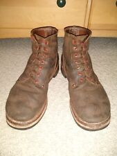 WWII US Rough Out Boots By At The Front Made In USA picture