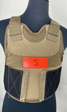 Used Coyote Brown MSA Paraclete CVC Personal Body Armor IIIA Vest | SMALL picture