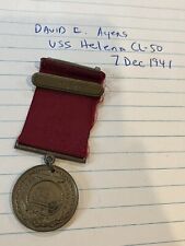 Named & Dated Pre Ww2 US Navy Good Conduct Medal Group to a Pearl Harbor Vet picture