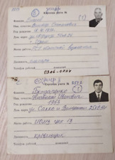 Rare documents  Workers  Chernobyl zone Soviet Union USSR picture