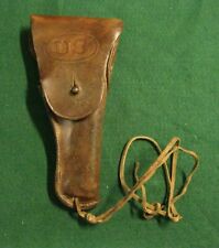Original US WW2 M1916 Holster Brown Leather picture