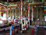 Interior of main temple